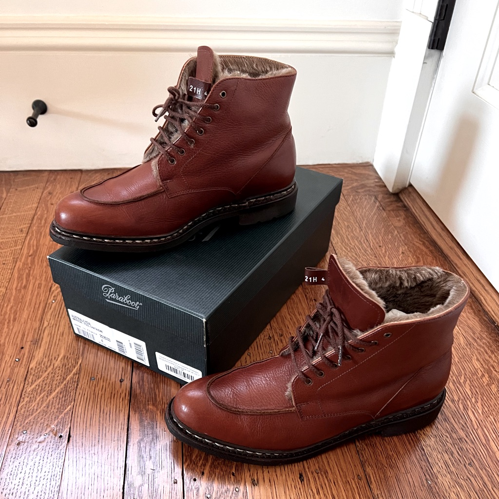 Paraboot Shearling Boots